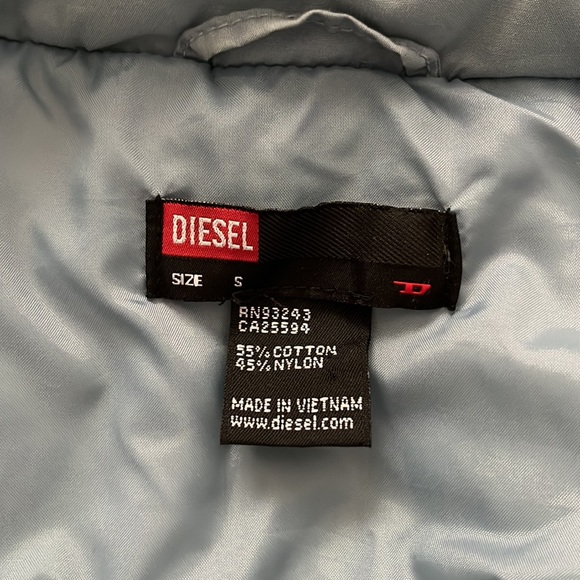 Diesel blue vest size S - Picture 4 of 4